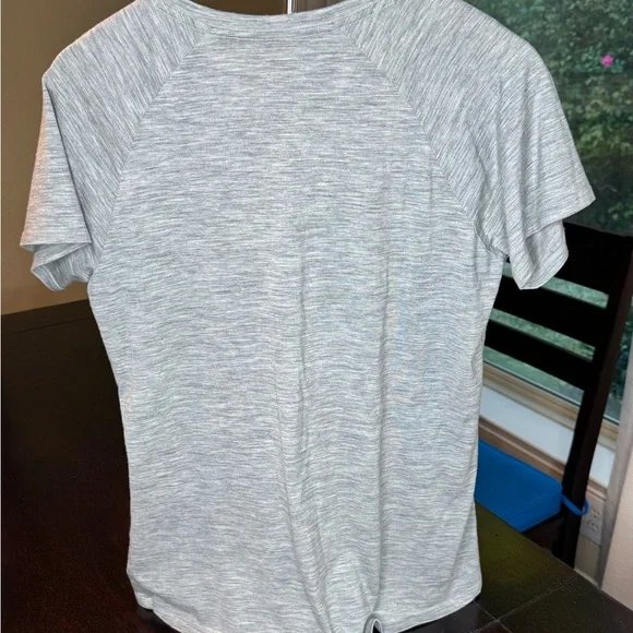 WOOLX Light Gray V-Neck Tee - Picture 3 of 3